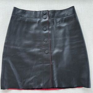 Sandro  leather skirt! Size 2.